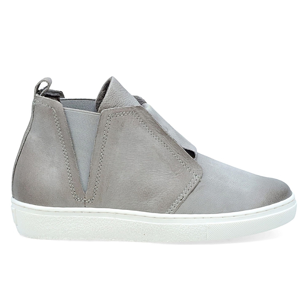 Miz Mooz Gray Slip-On Sneaker Boot